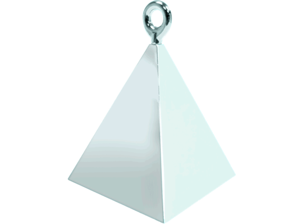 Pyramid weight silver Eske med 12