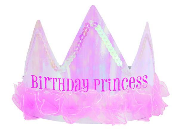 Tiara - Bursdagsprinsesse 1 Papirtiara