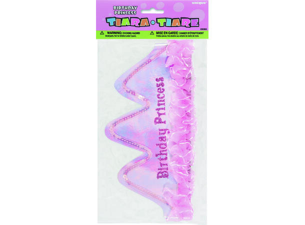 Tiara - Bursdagsprinsesse 1 Papirtiara
