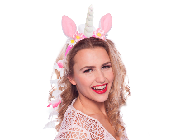 Tiara - Unicorn 1 Tiara med hon og ører