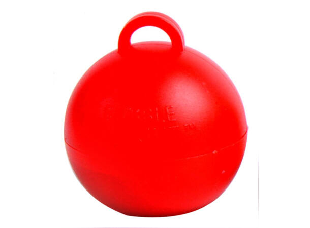 1 Bobler Rød Ballongvekt - 35g
