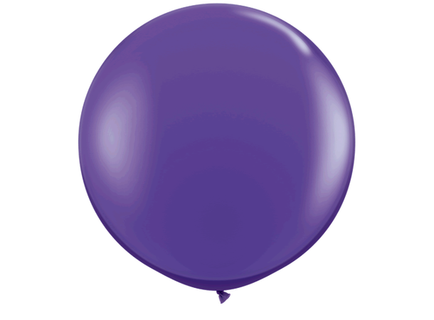 3ft Purple Violet FT 2 gummiballonger - 91cm (3ft)