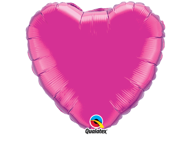 4H Magenta (Bulk) 1 Folieballong - 10cm (4")