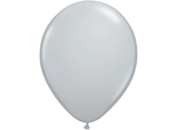 5R Gray FT 100 gummiballonger - 13cm (5")