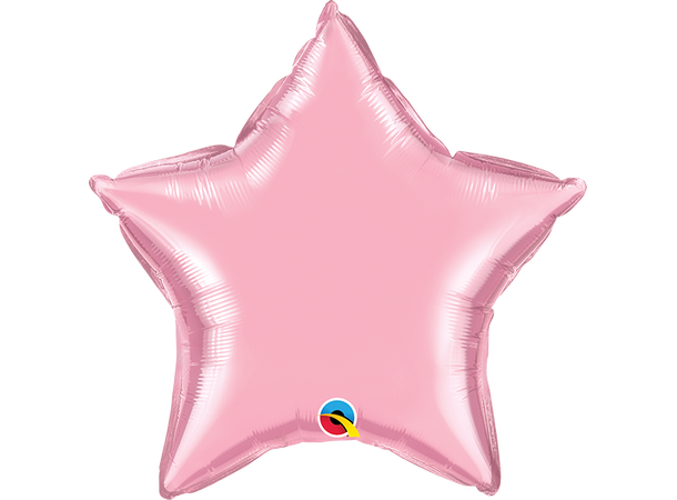 9ST Pearl Pink (Bulk) 1 Folieballong - 23cm (9")