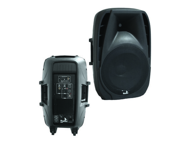 Aktiv bærbar høyttaler - BT/USB/SD Mål: 76x51x51cm - 23kg