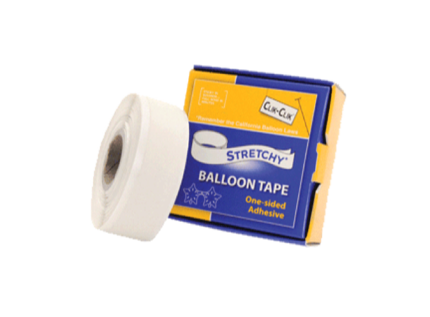 Balloon Tape for folieballonger Stretchy balloon tape (19mm x 7,6 m)