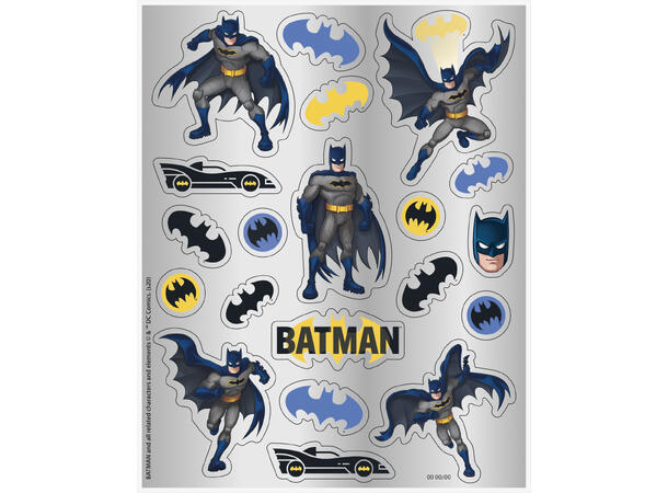 Batman 4 Ark med klistremerker