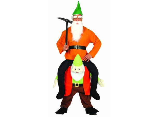 Carry Me kostyme - Gnom 1 Kostyme til voksen - Str 52-54 (L) 