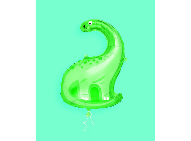 Diger grønn Dinosaur folieballong 1 Folieballong med form - 85cm (33,5")