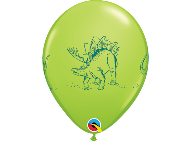 Dinasaurs in action - Festive assortment 50 gummiballonger - 28cm (11")