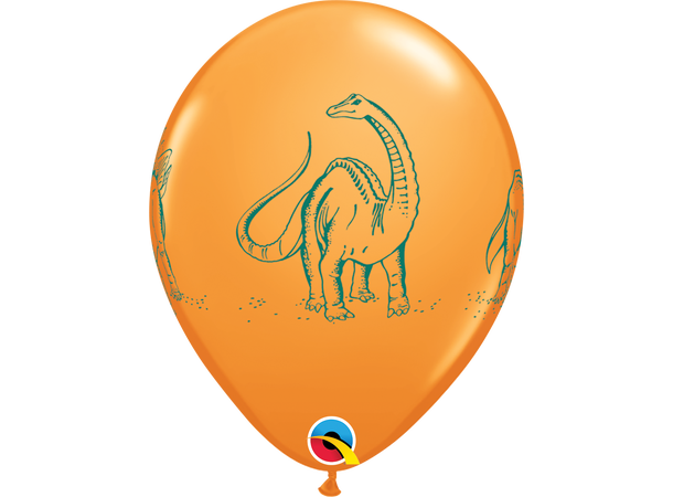 Dinasaurs in action - Festive assortment 50 gummiballonger - 28cm (11")