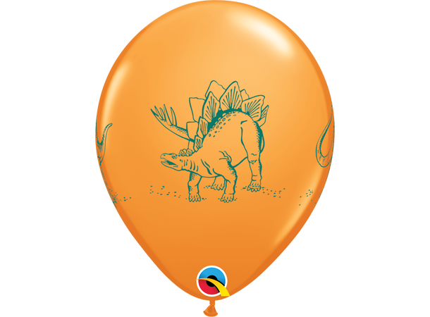 Dinasaurs in action - Festive assortment 50 gummiballonger - 28cm (11")