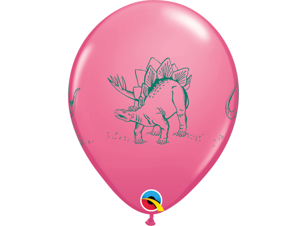 Dinasaurs in action - Festive assortment 50 gummiballonger - 28cm (11") 