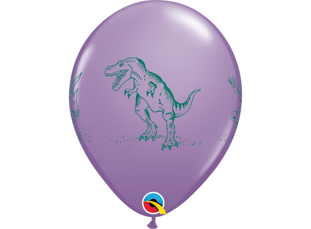 Dinasaurs in action - Festive assortment 50 gummiballonger - 28cm (11") 