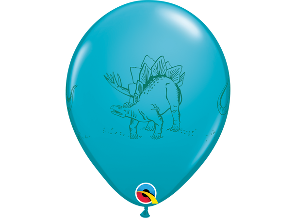 Dinasaurs in action - Festive assortment 50 gummiballonger - 28cm (11")