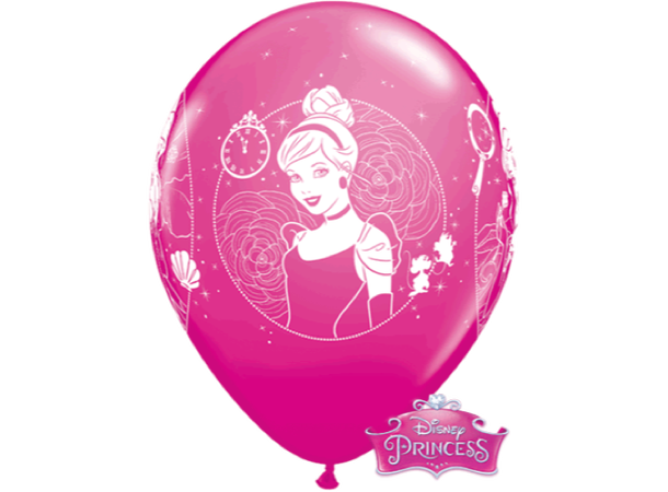 Disney Princess Cameos 25 gummiballonger - 28cm (11")