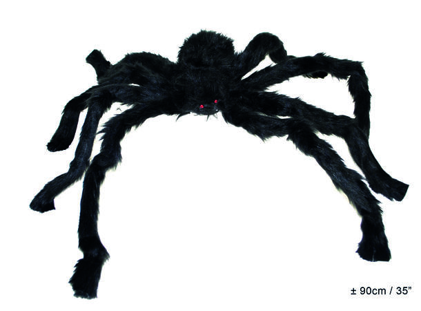 Edderkopp 1 Dekorasjon i plast - 90cm