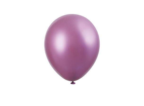 Ensfarget Platinum - Pink 6 Gummiballonger - 28cm (11")