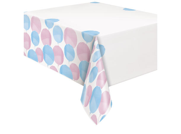 Gender Reveal Party 1 Plastikkduk firkantet - 137x214cm