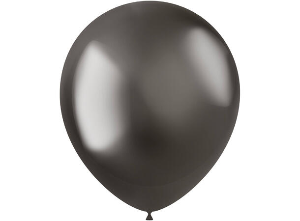 Gummiballonger - Intense Grey 10 Gummiballonger - 33cm (13")