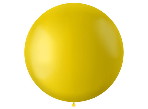 Gummiballonger - Tuscan Yellow Matt 1 Gummiballong - 78cm (31")