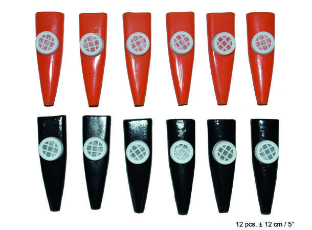 Kazoo - Halloween - Assortert 12 Kazoos