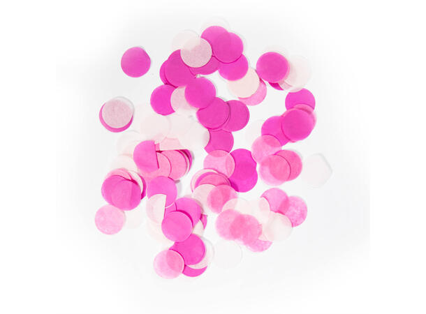 Konfetti stor - Babyrosa - ca 2,5cm 1 Pose papirkonfetti - 14g