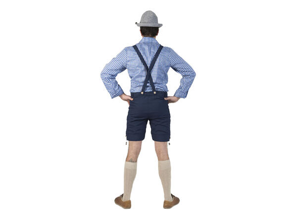 Kostyme - Oktoberfest - Gustav 1 Shorts med seler