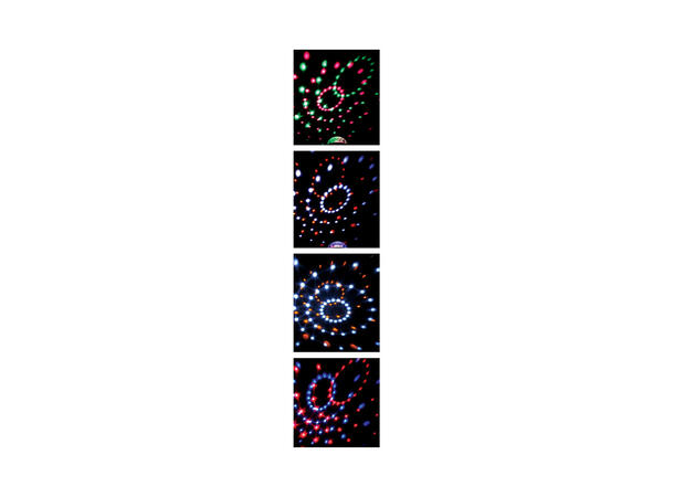 LED magisk lyskule Mål: 19,5x19,5x19cm