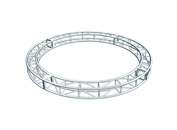 Rund truss - Aluminium Mål: 20x20cm - 600cm Diameter