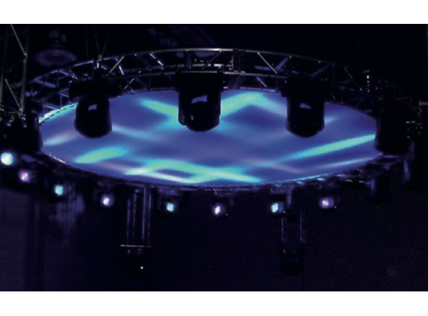 Rund truss - Aluminium Mål: 20x20cm - 600cm Diameter