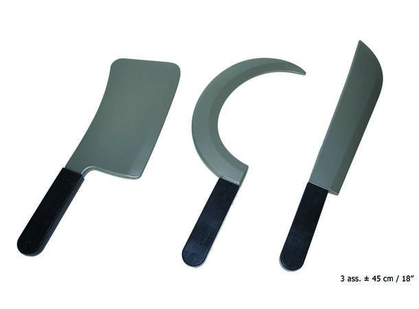 Slakterkniv - Assortert 3 Kniver - 45cm