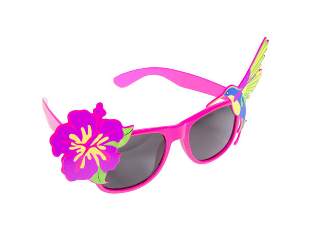 Sommerbriller - Blomster & Kolibri 1 Par