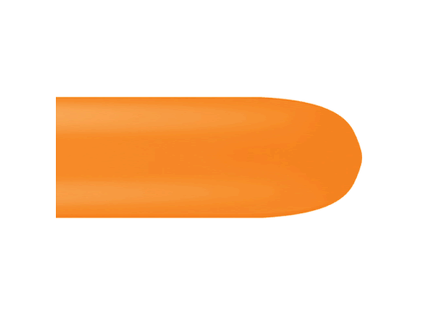 160q Orange  ST 100 gummiballonger til figurer