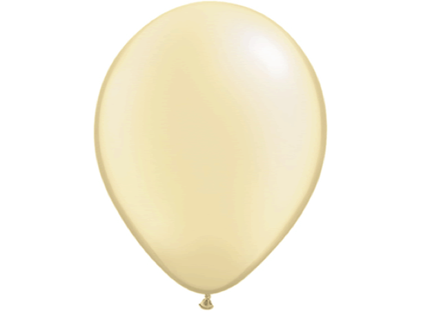 16R Pearl Ivory PT 50 gummiballonger - 41cm (16")