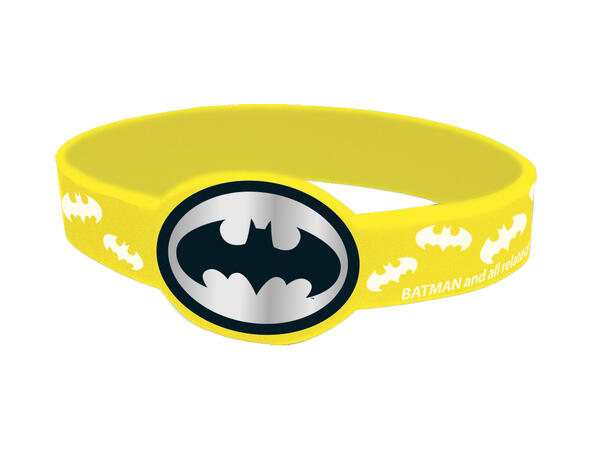 Batman 4 Armbånd i  stetch plast