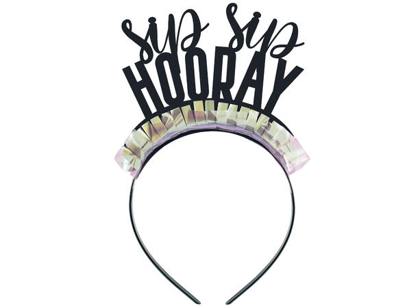 Black, Gold & Silver New Years 4 Tiaraer - Onesize 