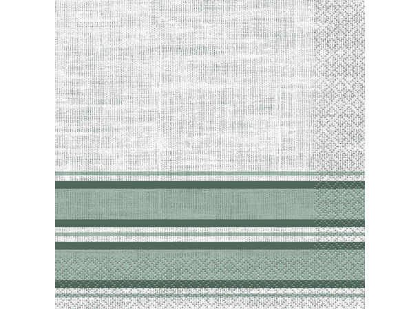 Botanical Stripe 16 Lunchservietter - 33x33cm