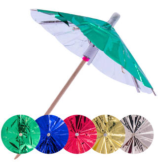 Cocktailpinner - Parasol metallic 15 Cocktailpinner -  14,5cm