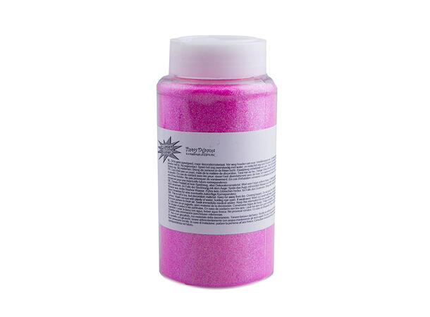 Dekorglitter fluoriserende - Rosa 500g