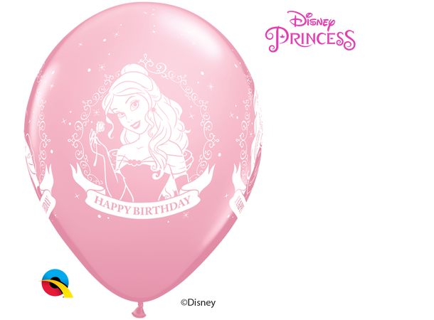 Disney Princess Birthday 25 gummiballonger - 28cm (11")