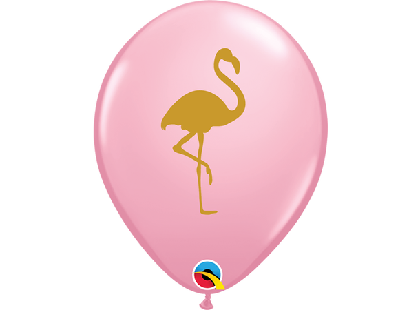 Flamingo 25 gummiballonger - 28cm (11")