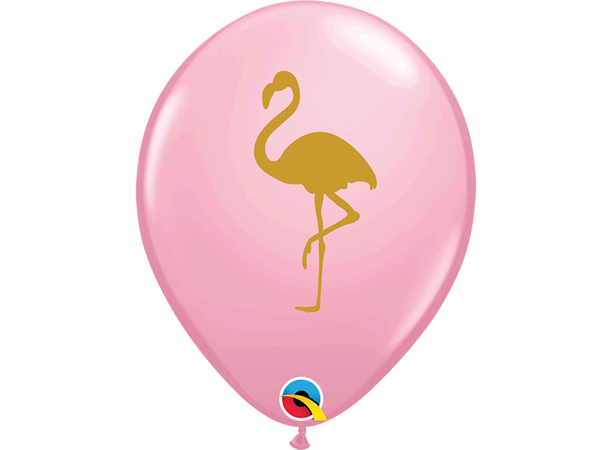 Flamingo 25 gummiballonger - 28cm (11")