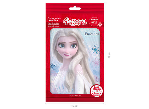 Frozen 1 spiselig kakeskilt - 15x21cm