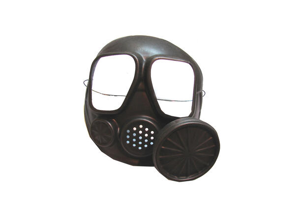Gassmaske - Plastikk 1 Maske