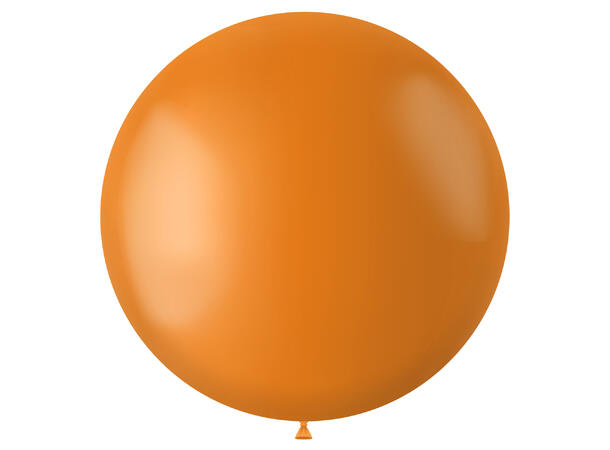 Gummiballonger - Tangerine Orange Matt 1 Gummiballong - 78cm (31")