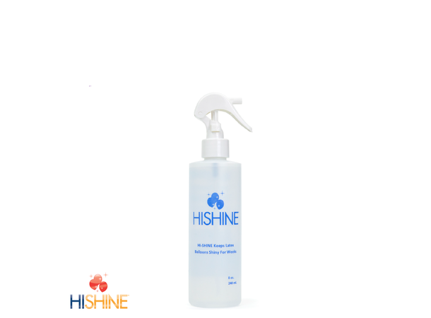 Hi Shine - Gir glans til gummiballongene Flaske med 240ml - Inkl sprayehode
