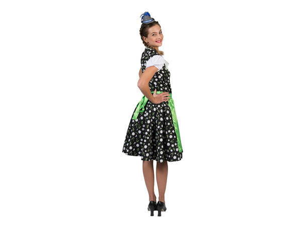 Kjole - Oktoberfest - Edelweiss 1 Kjole og forkle