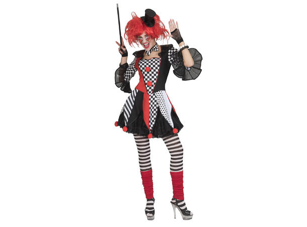 Kostyme - Narr - Harlekin 1 Tunika